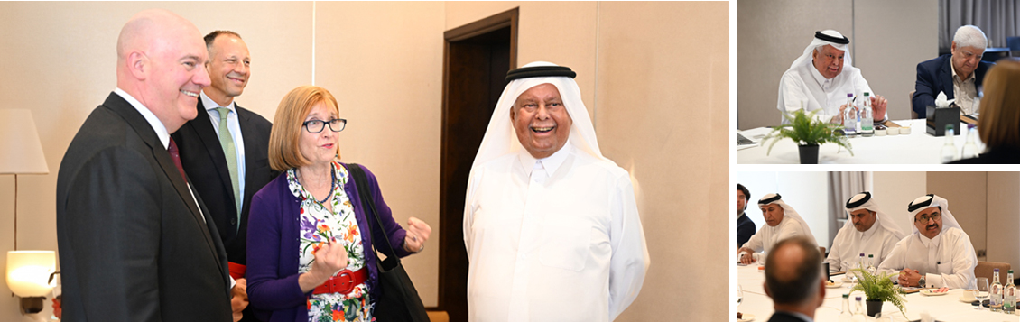 Al-Attiyah Foundation and US Delegation Discuss Sustainable Development 